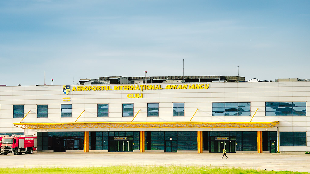 Arriving at Cluj International Airport