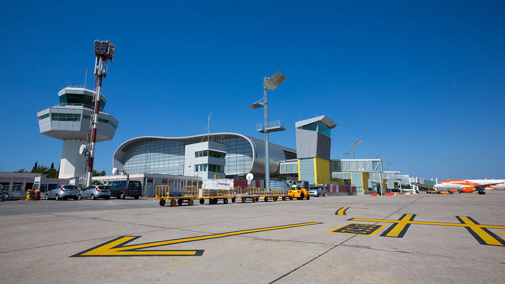 Arriving at Dubrovnik Airport