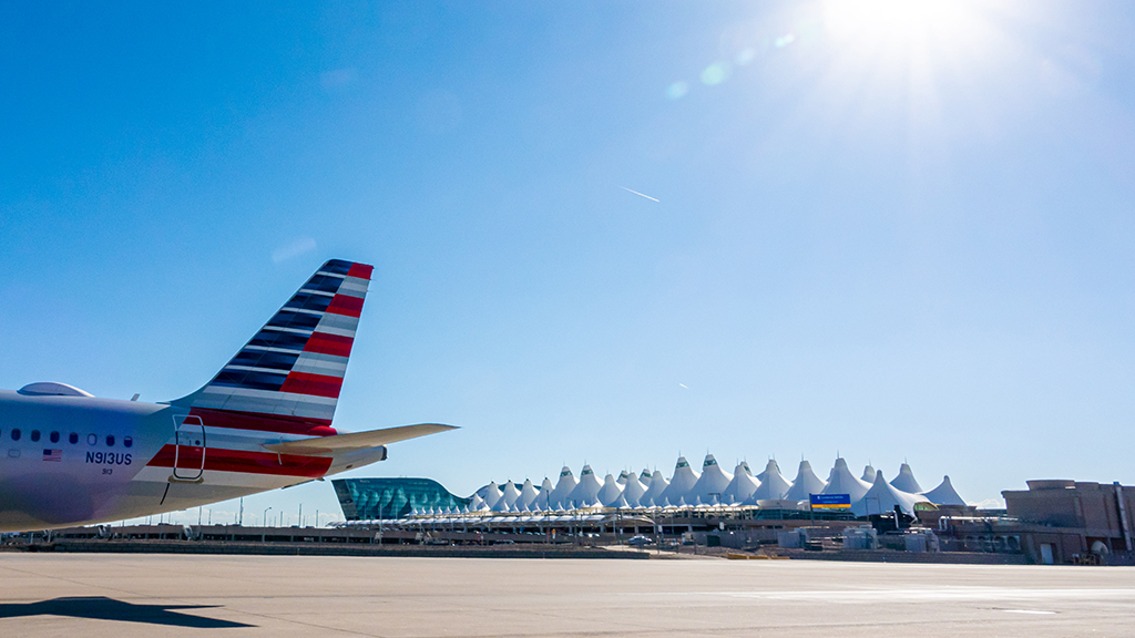 Arriving at Denver International