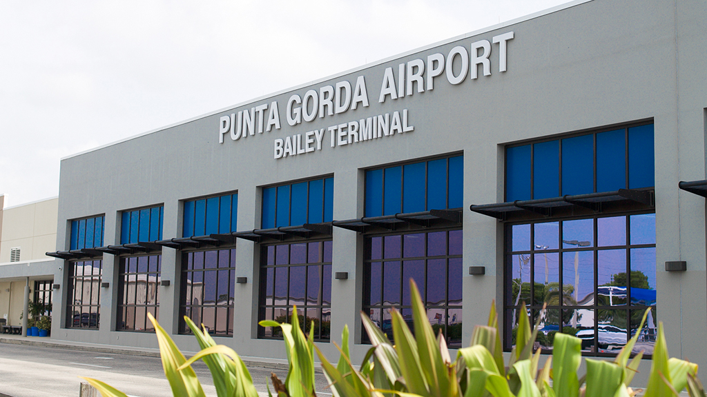 Departing from Charlotte County-Punta Gorda Airport