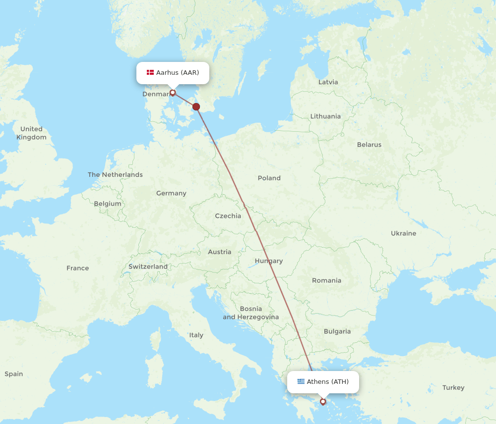 AAR-ATH flight routes