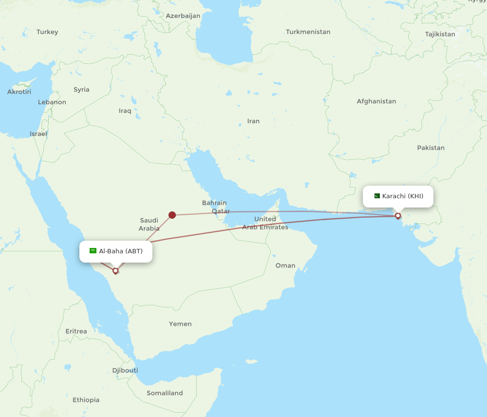 ABT-KHI flight routes