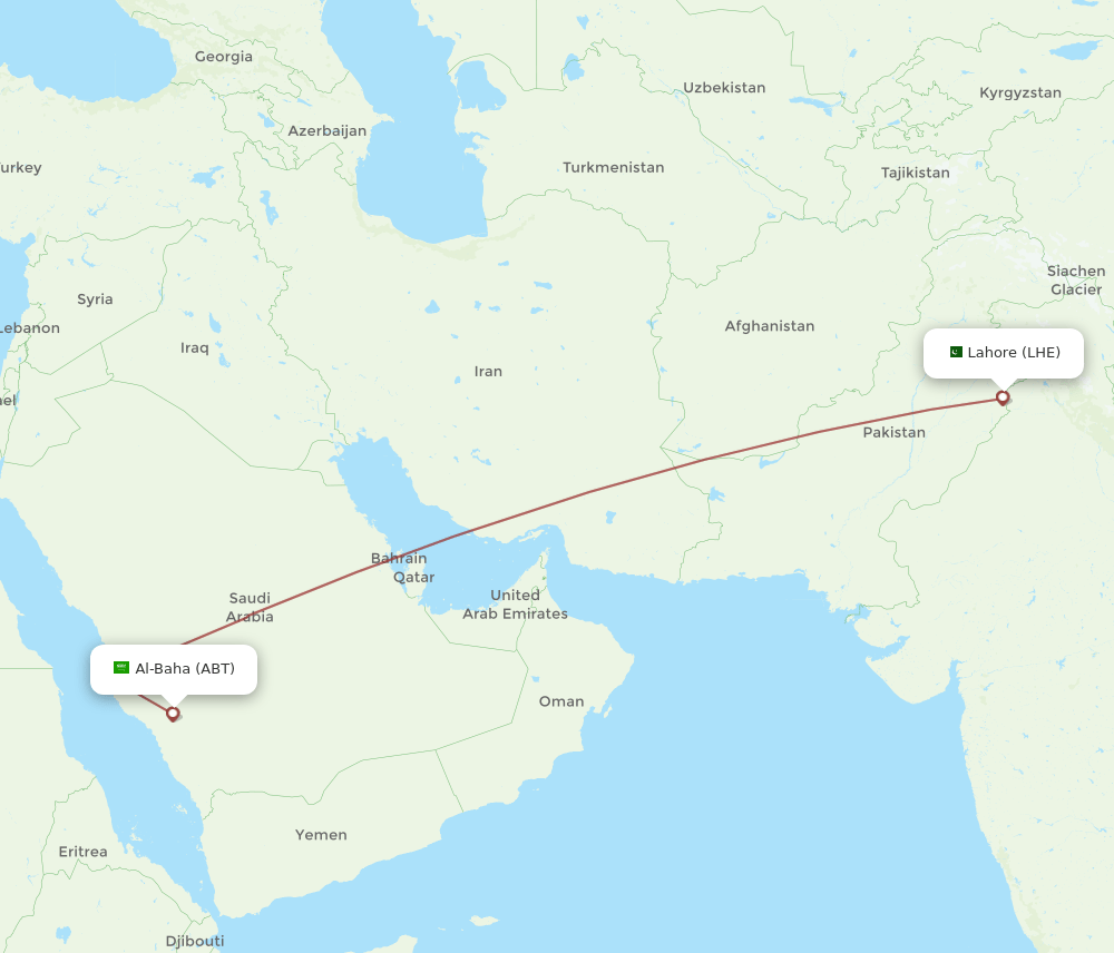 ABT-LHE flight routes