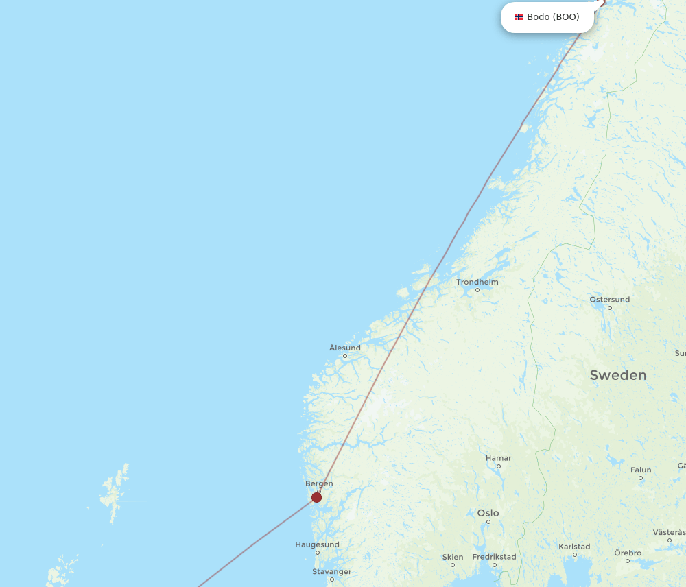 ABZ-BOO flight routes