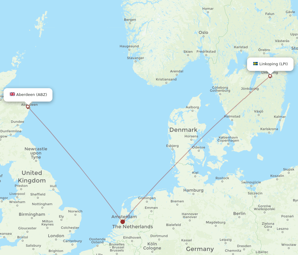 ABZ-LPI flight routes