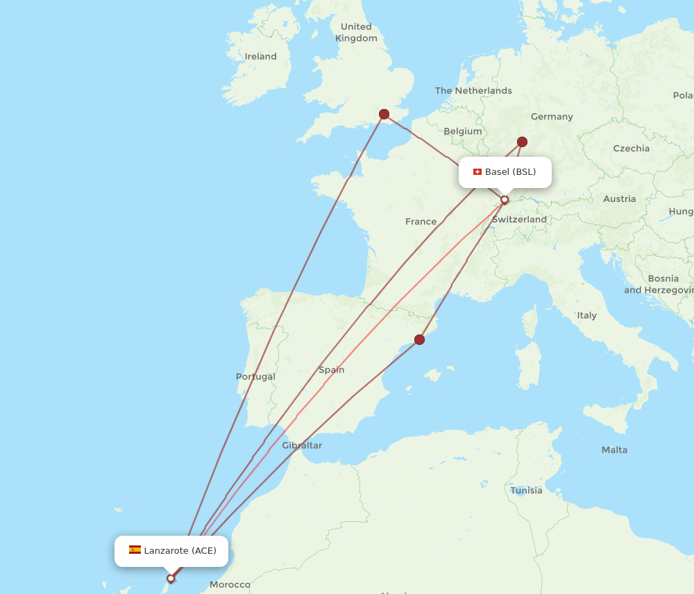 ACE-BSL flight routes