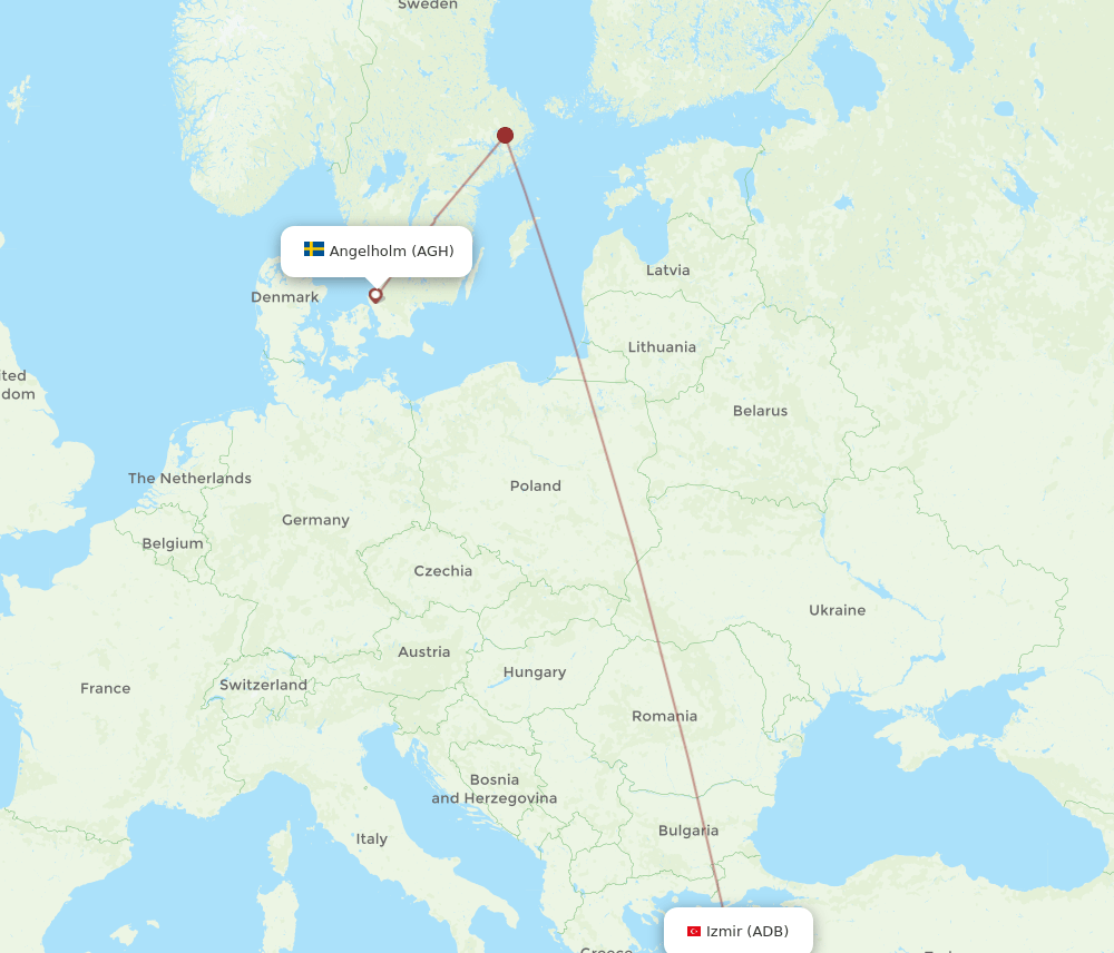 ADB-AGH flight routes