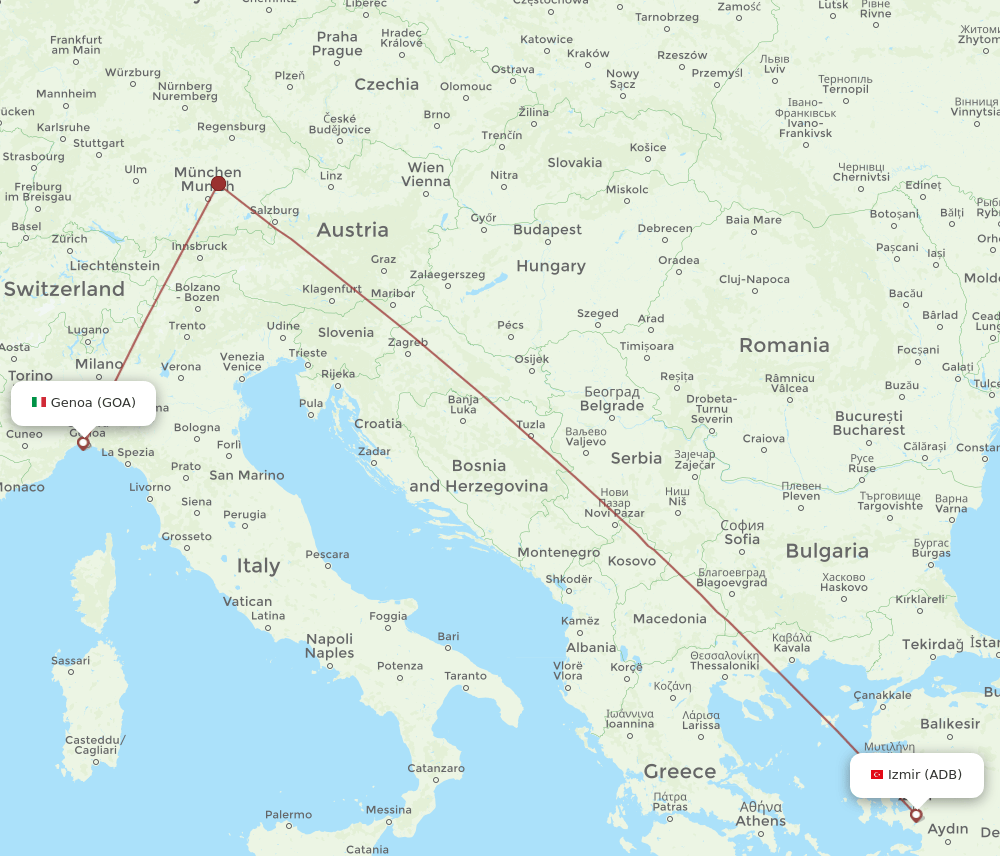 ADB-GOA flight routes