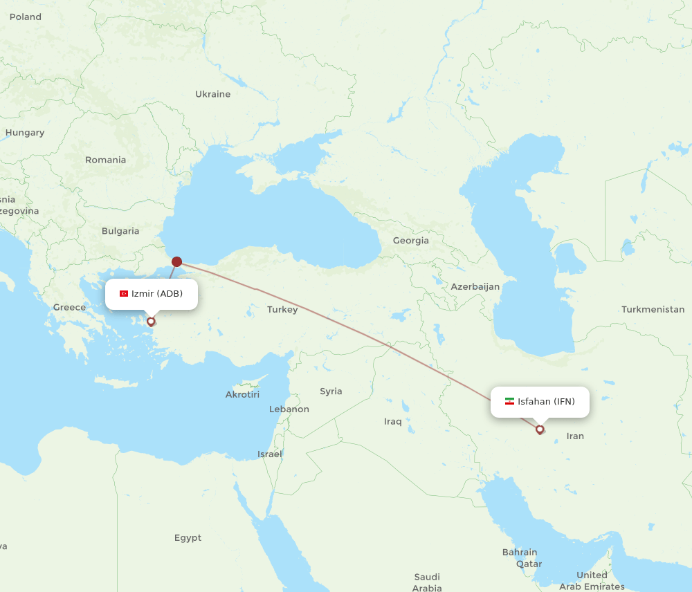 ADB-IFN flight routes