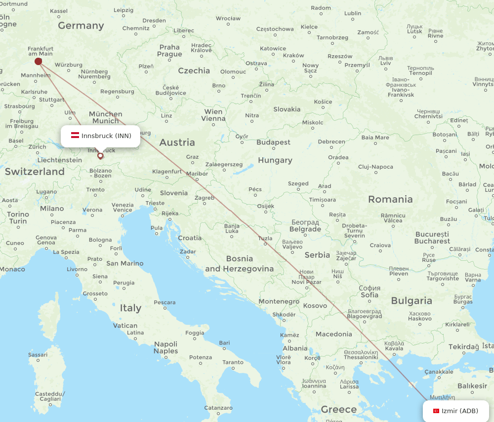 ADB-INN flight routes