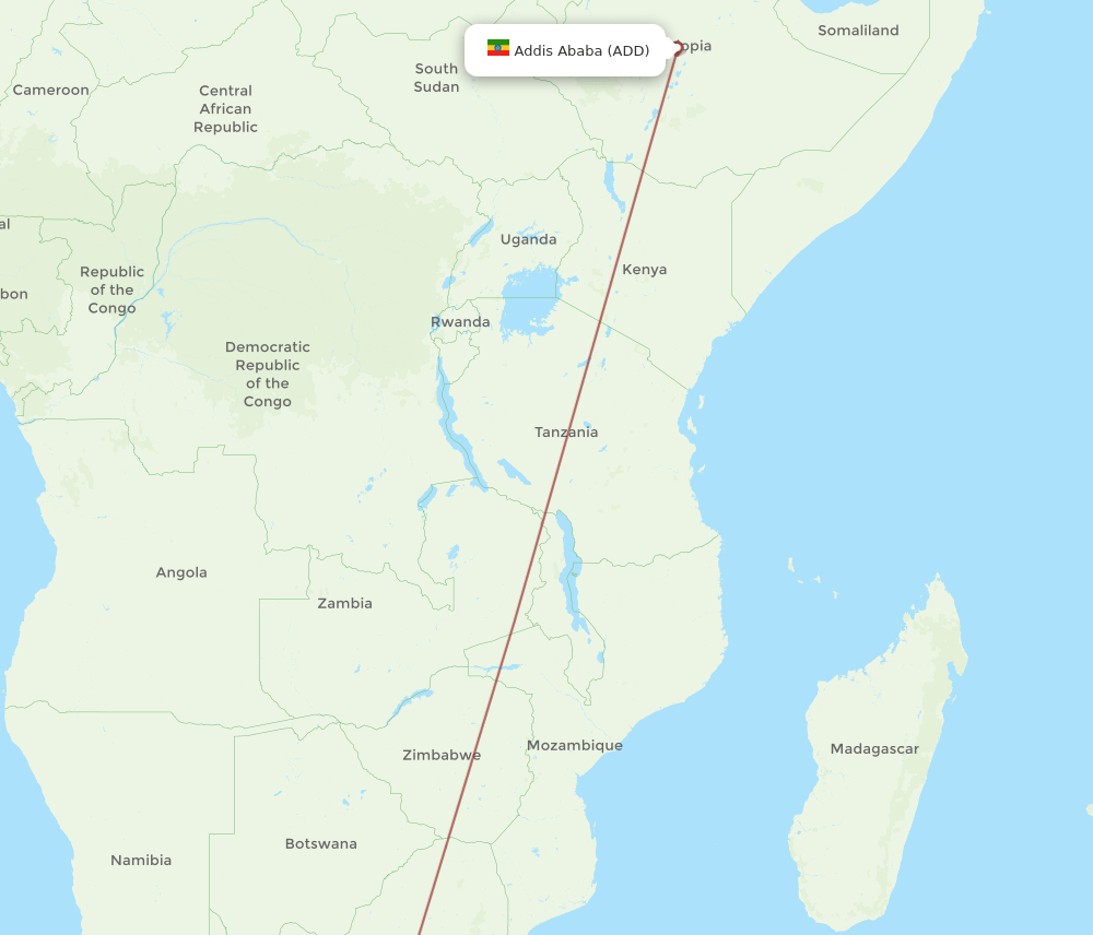 ADD-DUR flight routes