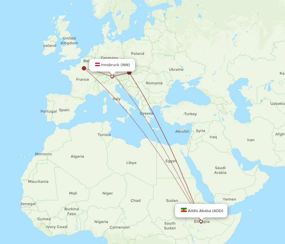 ADD-INN flight routes