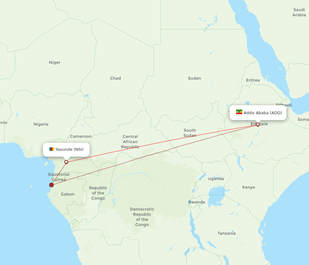ADD-NSI flight routes