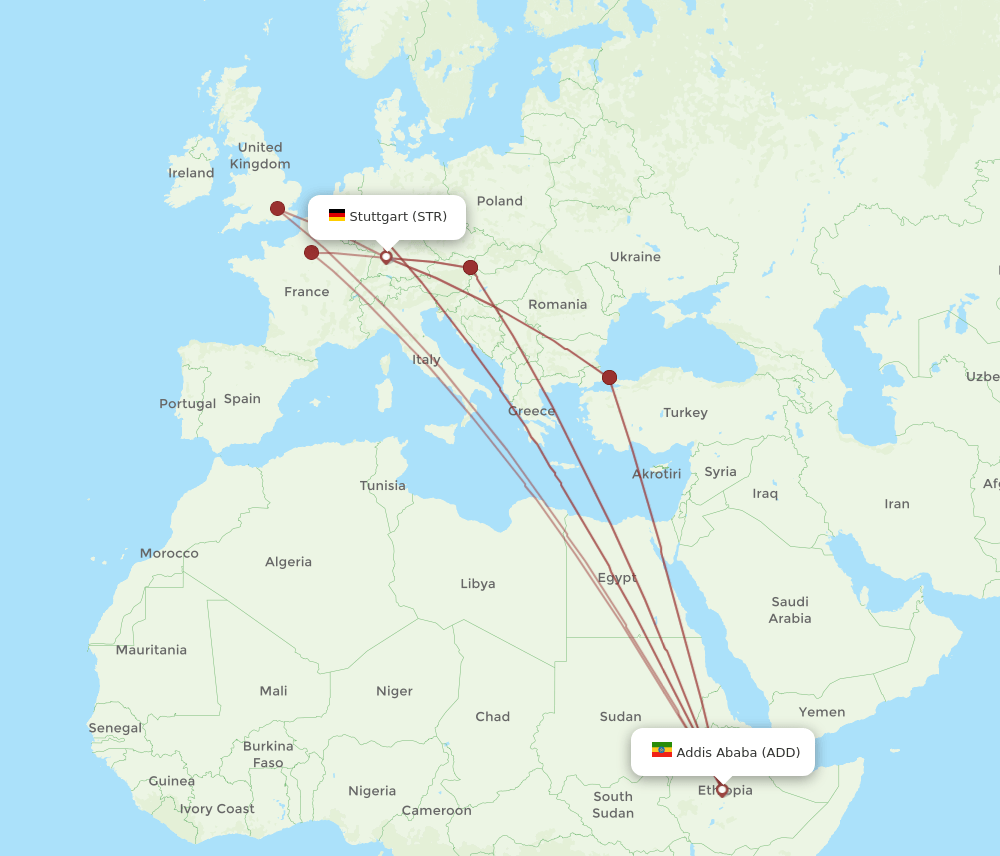 ADD-STR flight routes