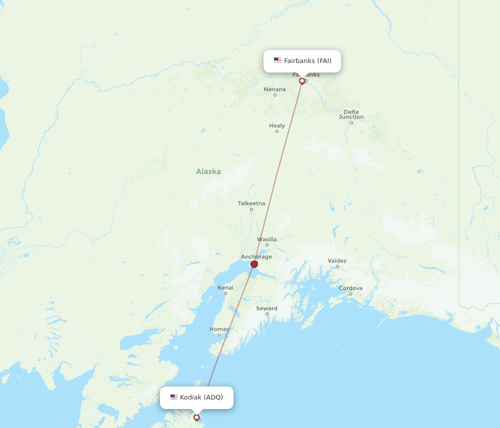 ADQ-FAI flight routes