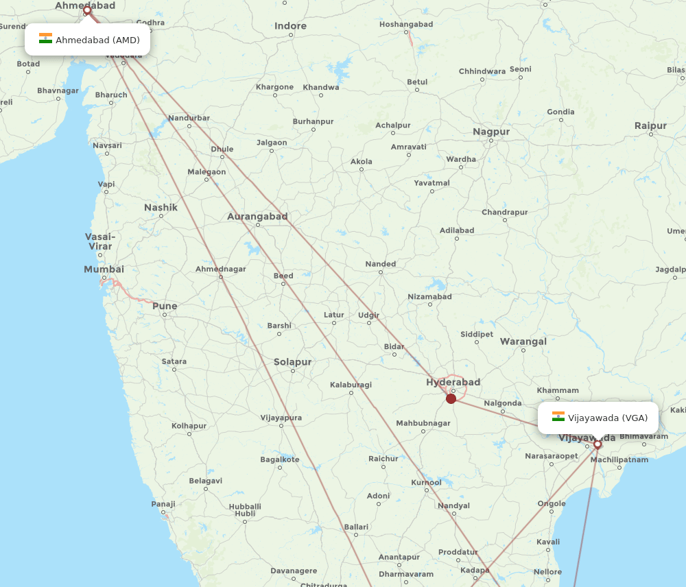 AMD-VGA flight routes