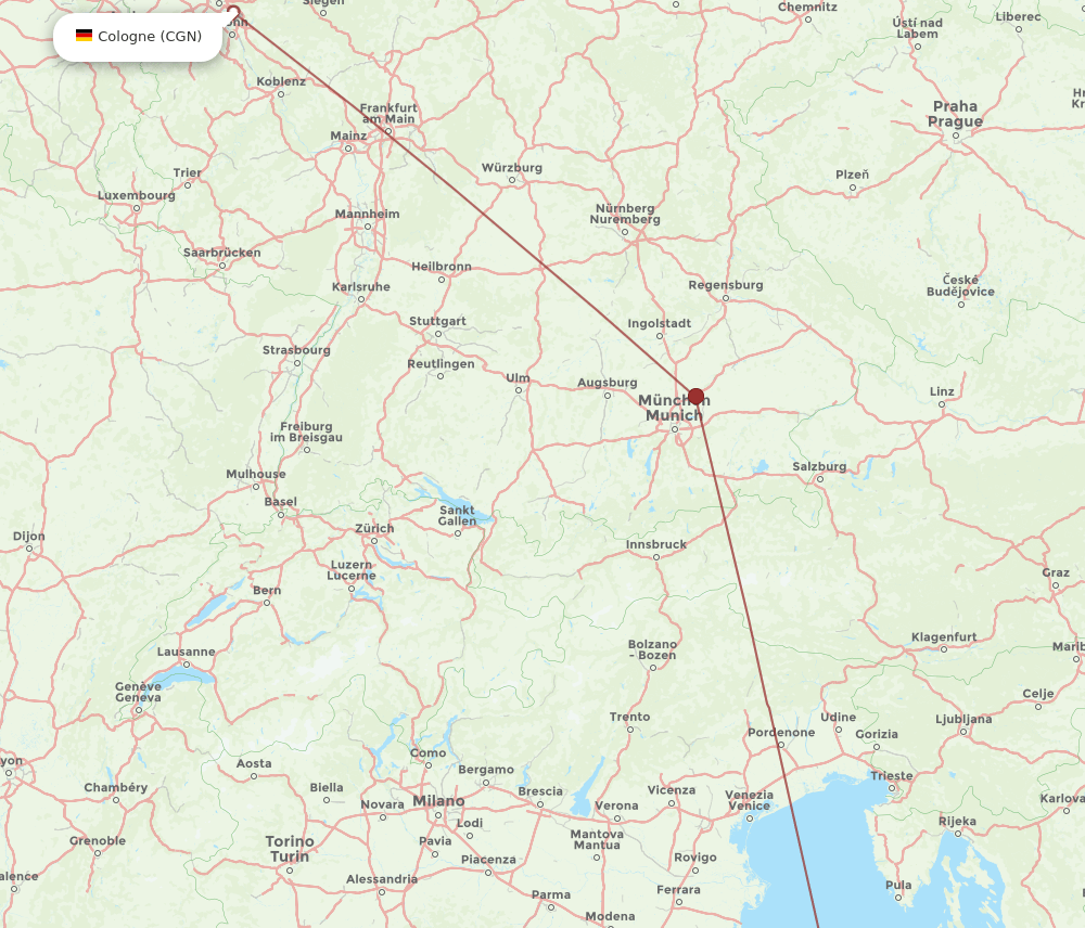 AOI-CGN flight routes