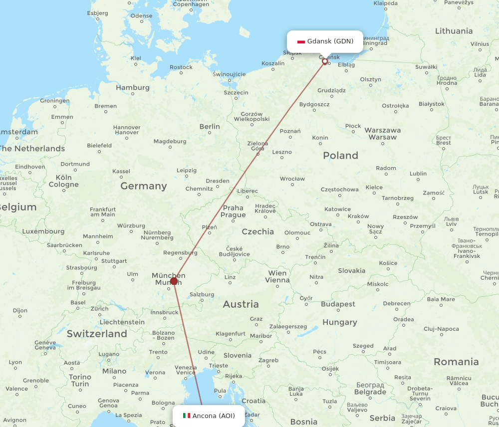 AOI-GDN flight routes