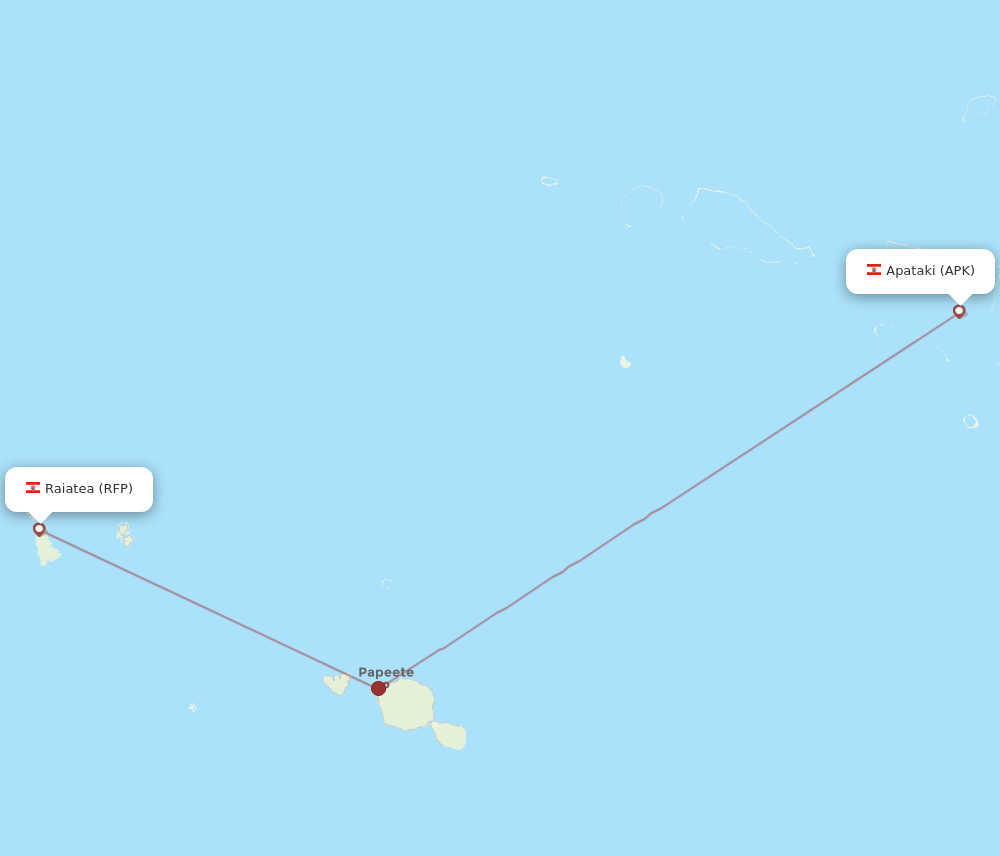 APK-RFP flight routes