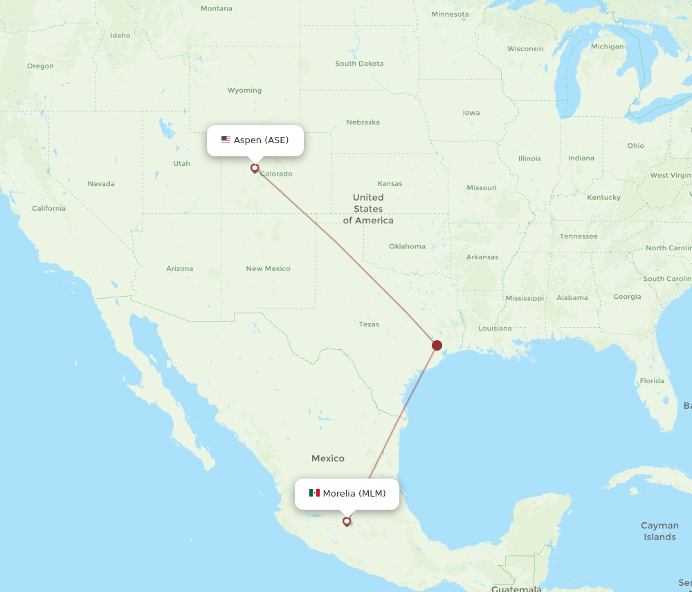 ASE-MLM flight routes