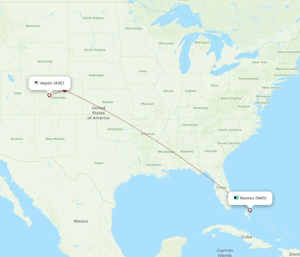 ASE-NAS flight routes
