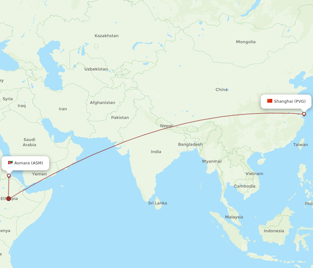 flights-from-asmara-to-shanghai-asm-to-pvg-flight-routes