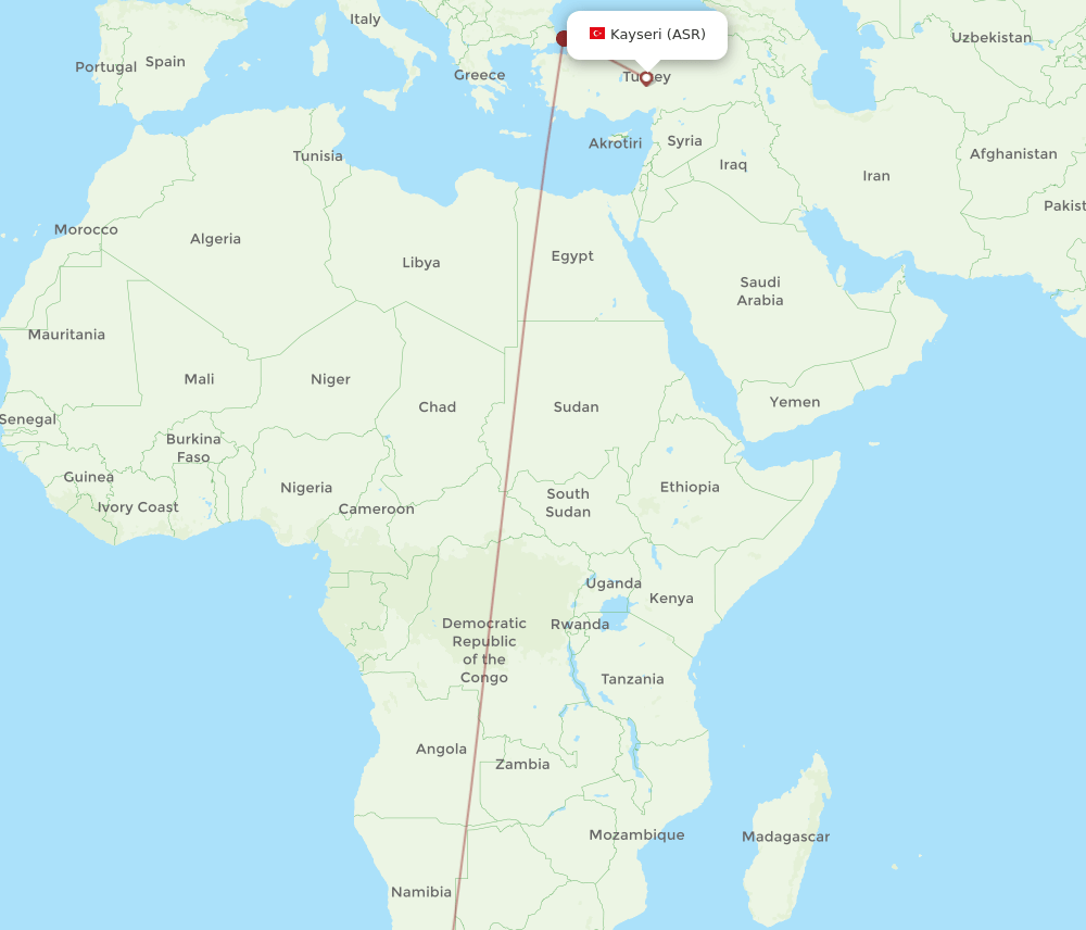 ASR-CPT flight routes