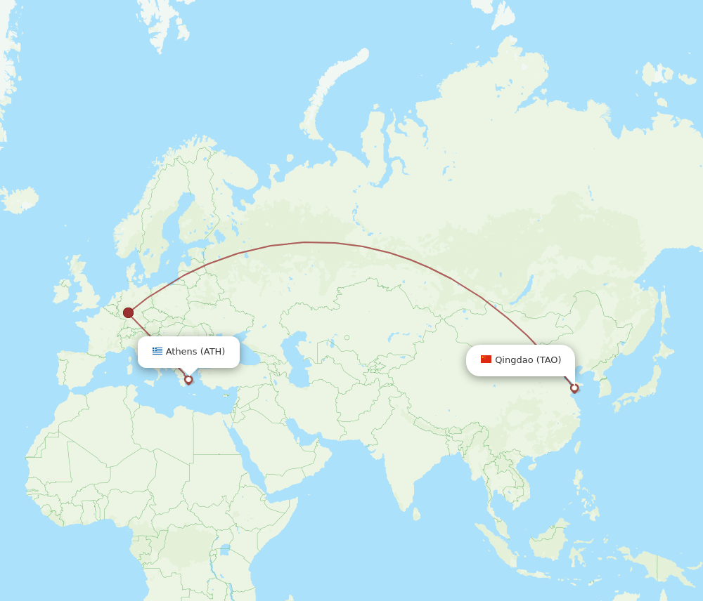 ATH-TAO flight routes