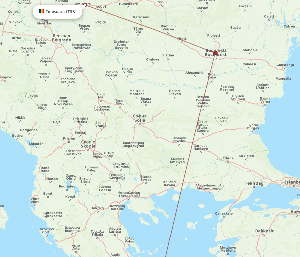 ATH-TSR flight routes