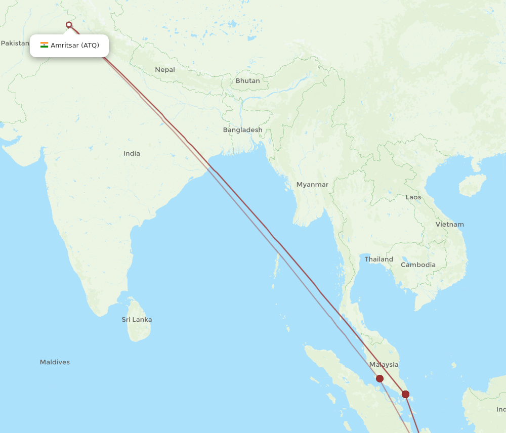 ATQ-CGK flight routes