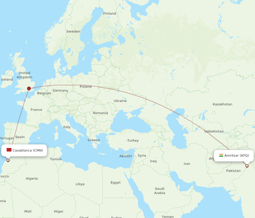 ATQ-CMN flight routes