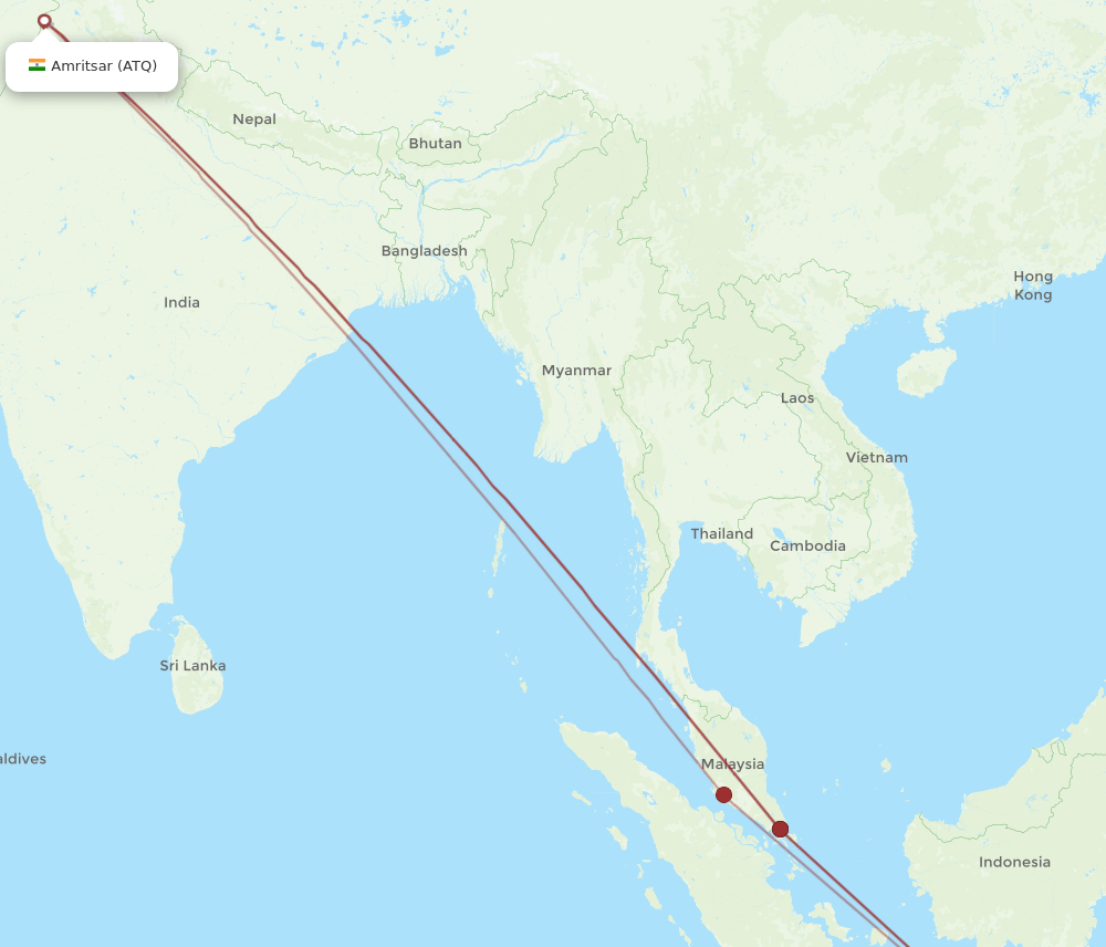 ATQ-DPS flight routes