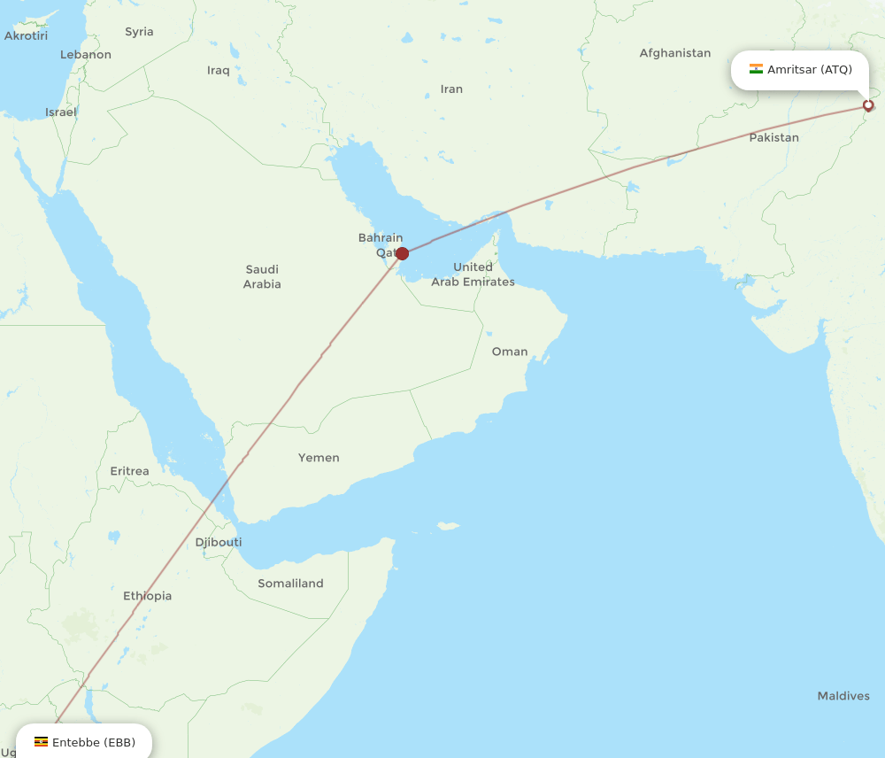 ATQ-EBB flight routes