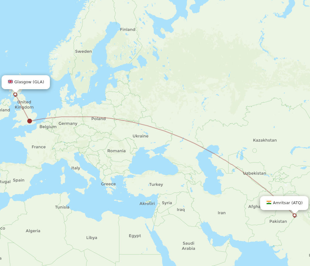 ATQ-GLA flight routes