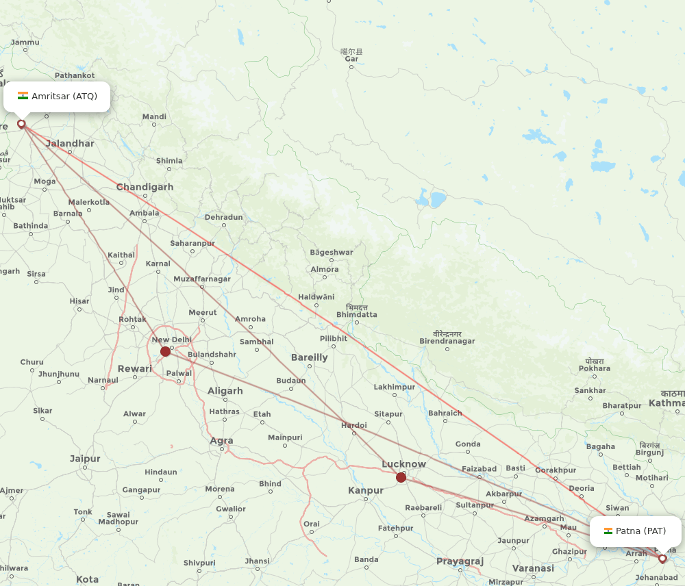 ATQ-PAT flight routes