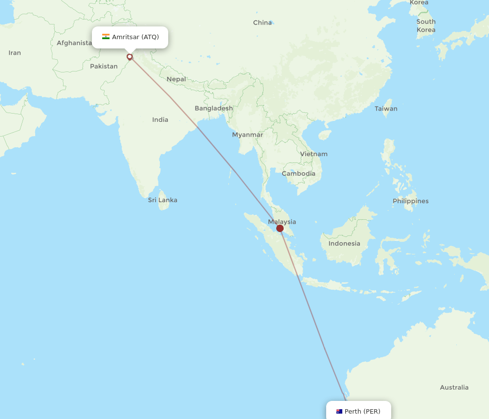 ATQ-PER flight routes