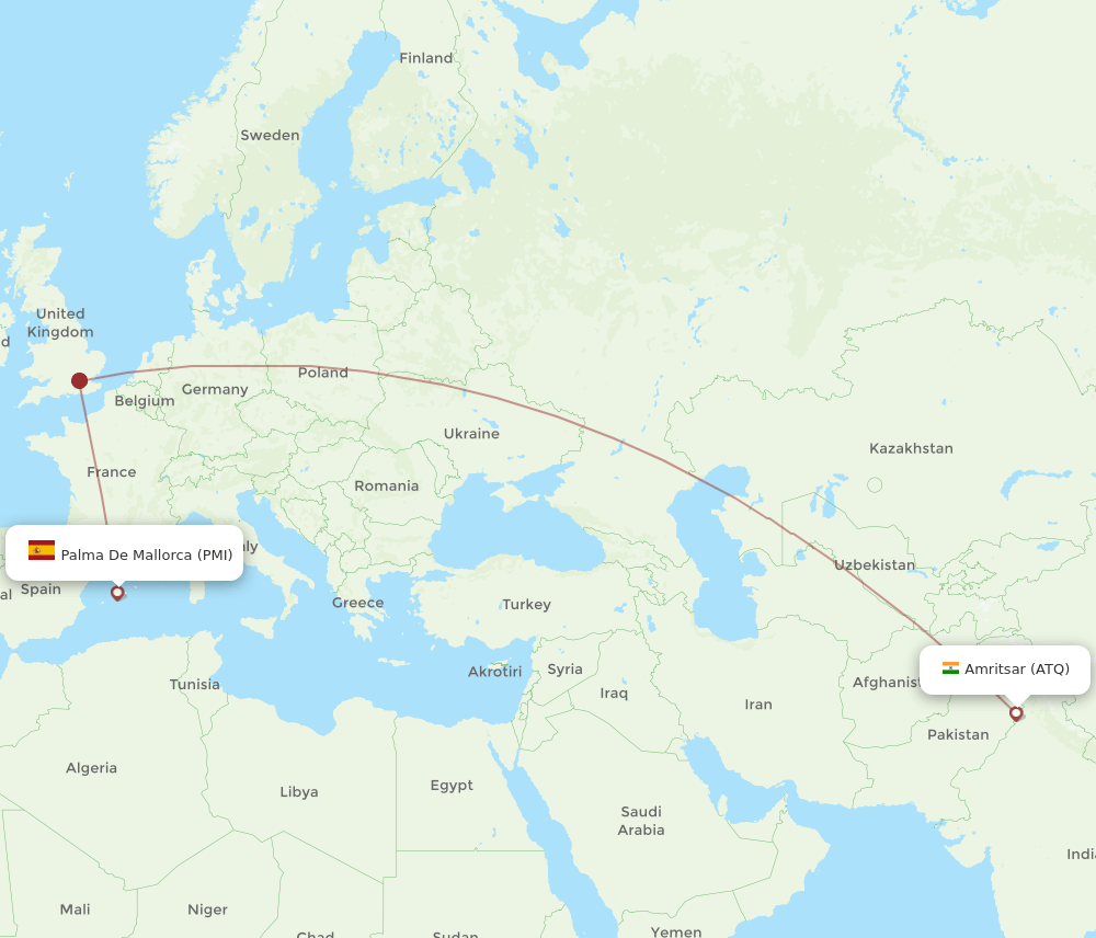 ATQ-PMI flight routes