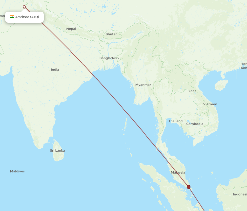 ATQ-YIA flight routes