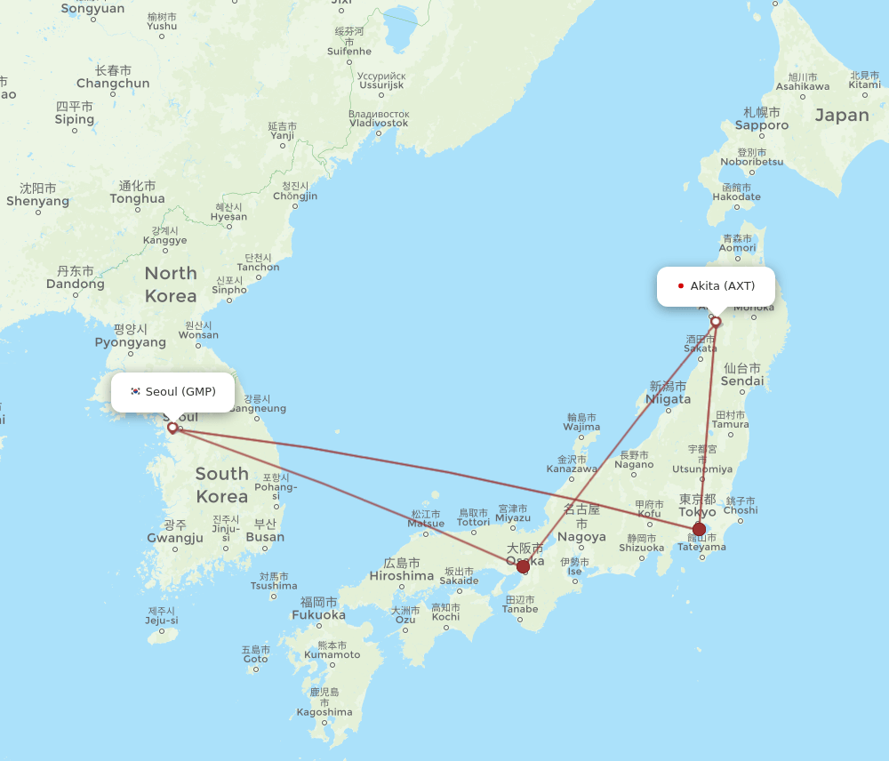 AXT-GMP flight routes