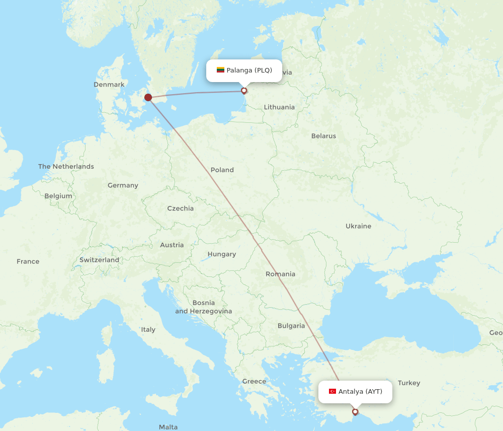 AYT-PLQ flight routes