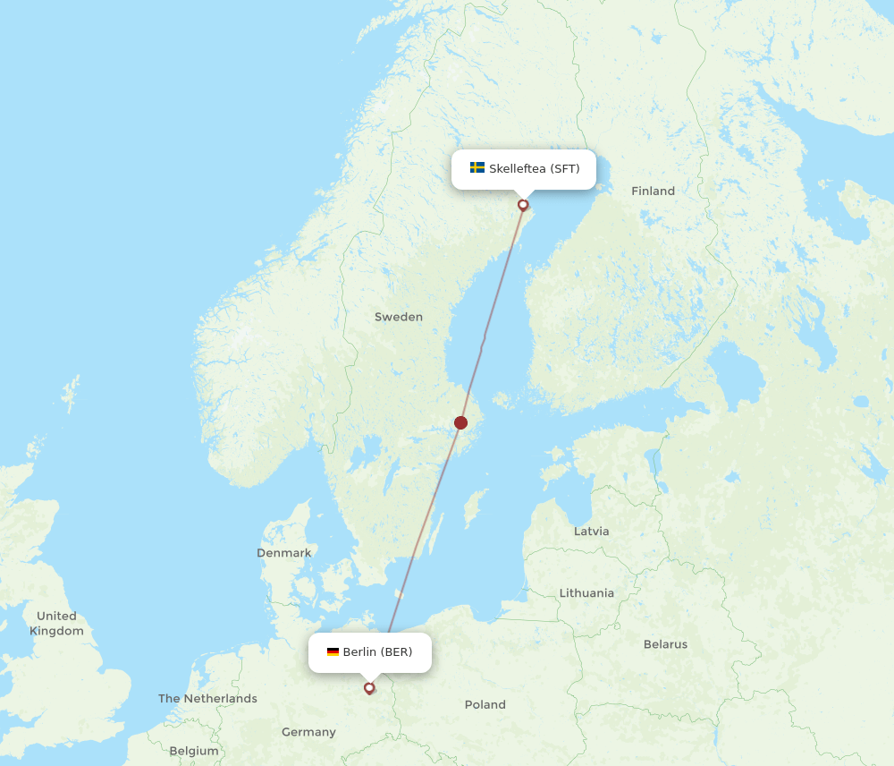 BER-SFT flight routes
