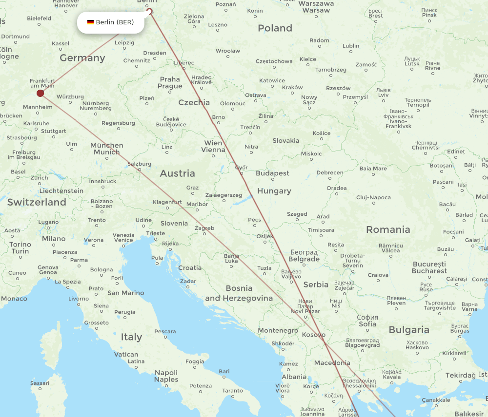 BER-SMI flight routes
