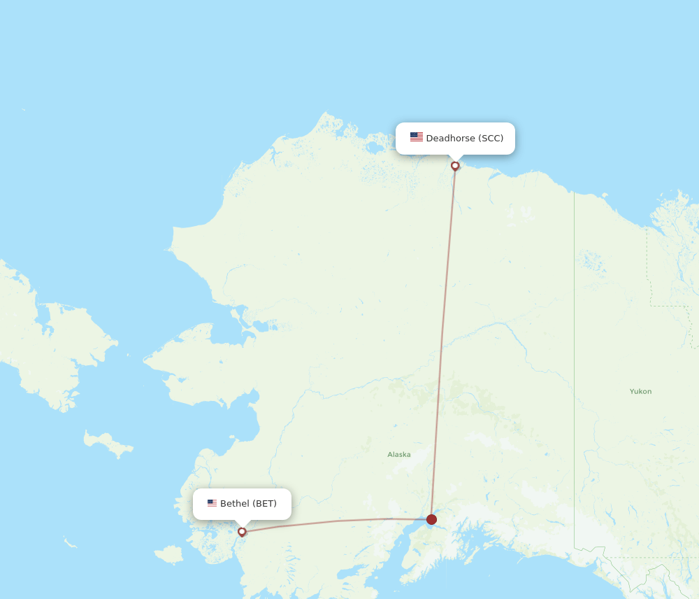 BET-SCC flight routes