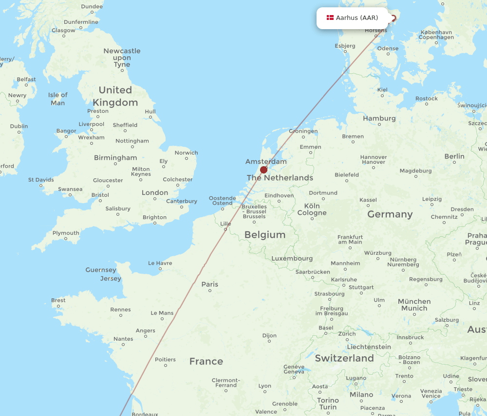 BIO-AAR flight routes