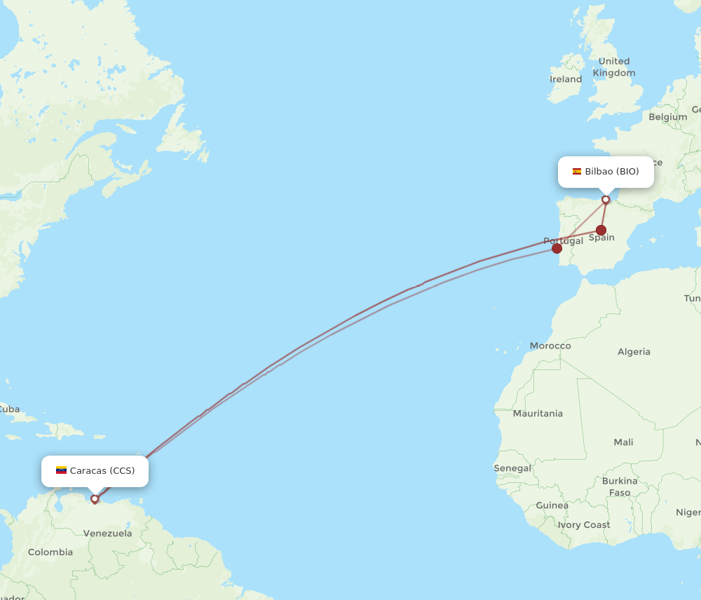 BIO-CCS flight routes