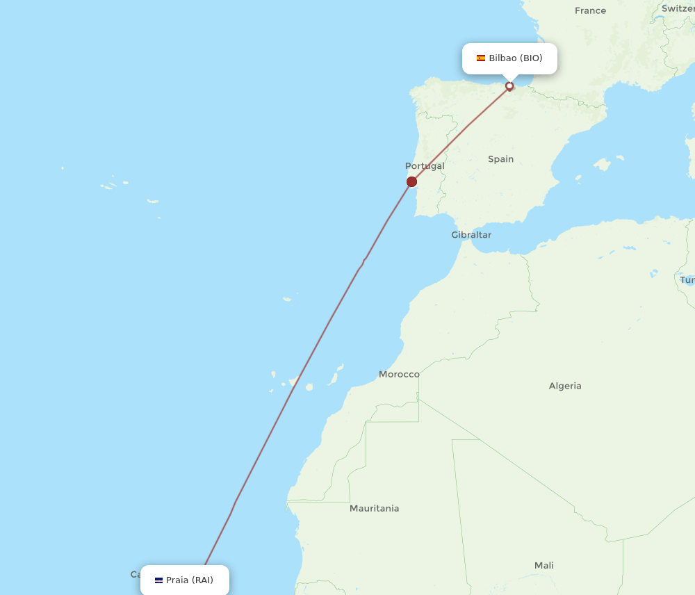 BIO-RAI flight routes