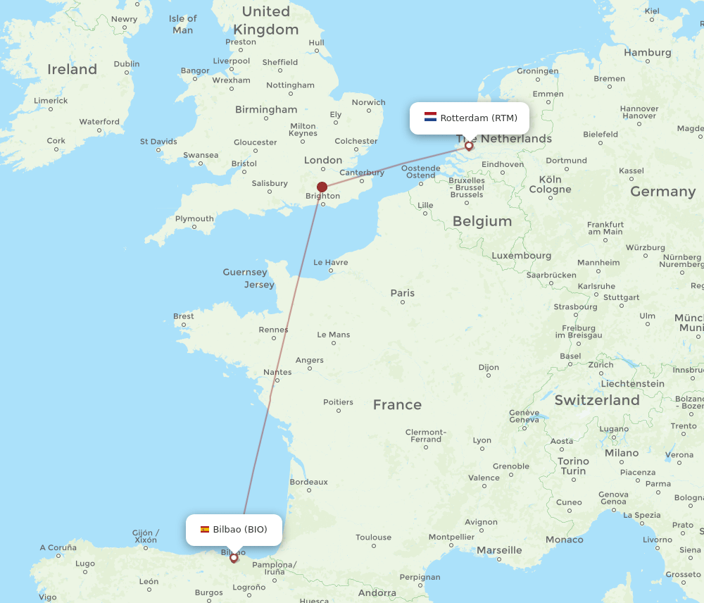 BIO-RTM flight routes