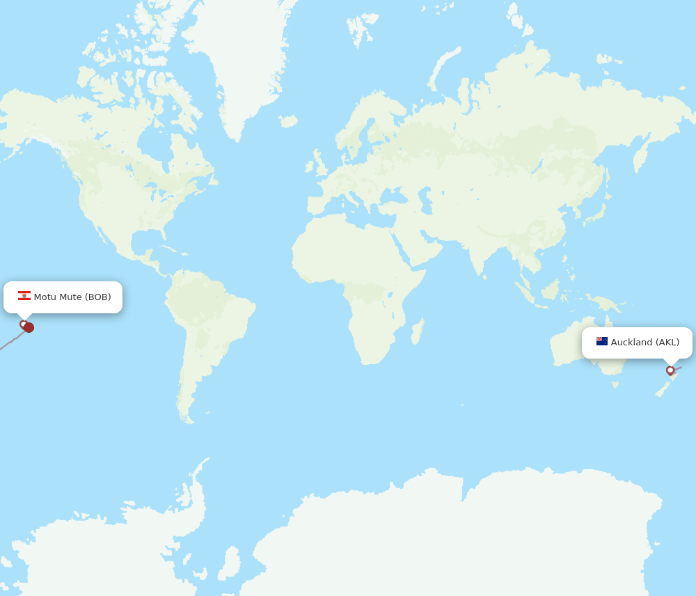 BOB-AKL flight routes