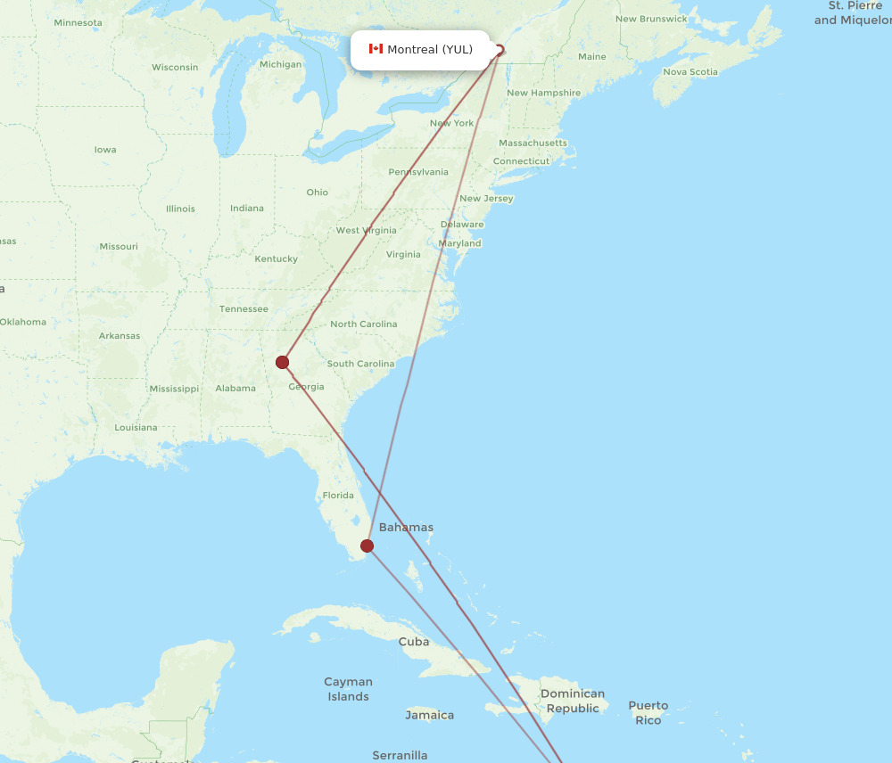 BON-YUL flight routes