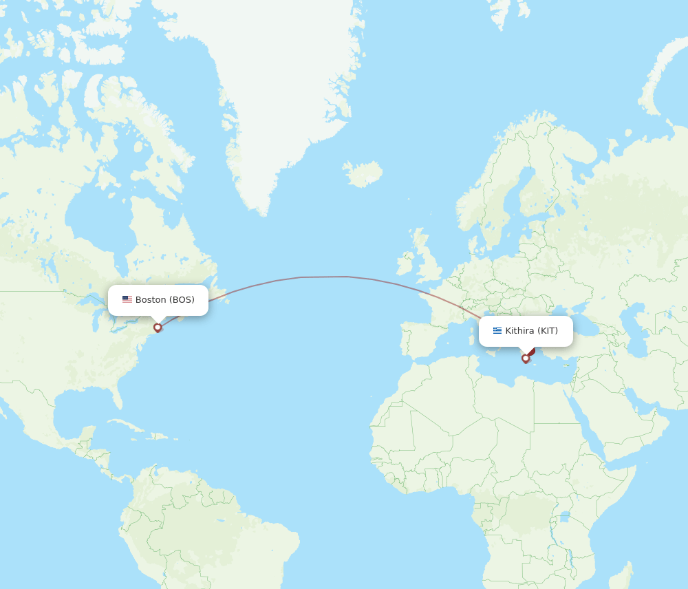 BOS-KIT flight routes